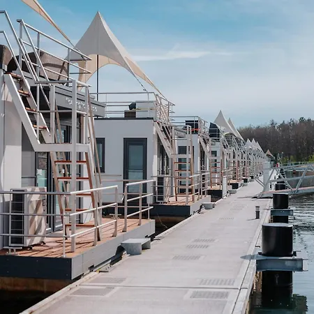 Hotel en barco Hausboot Am Graebendorfer